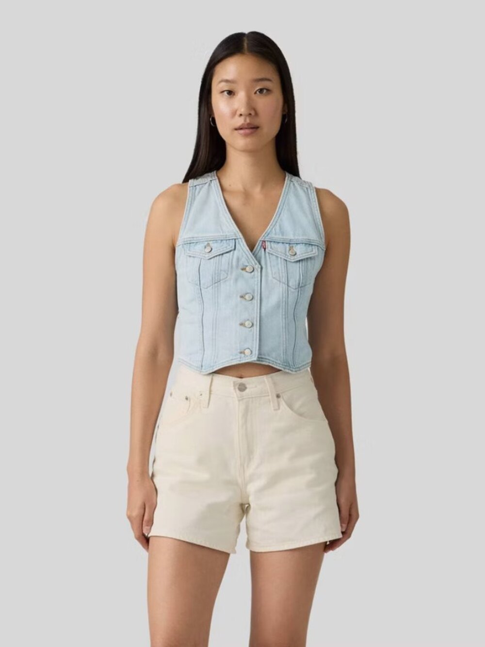 Levi's Women's Denim Racer Vest - Never Going To Change S